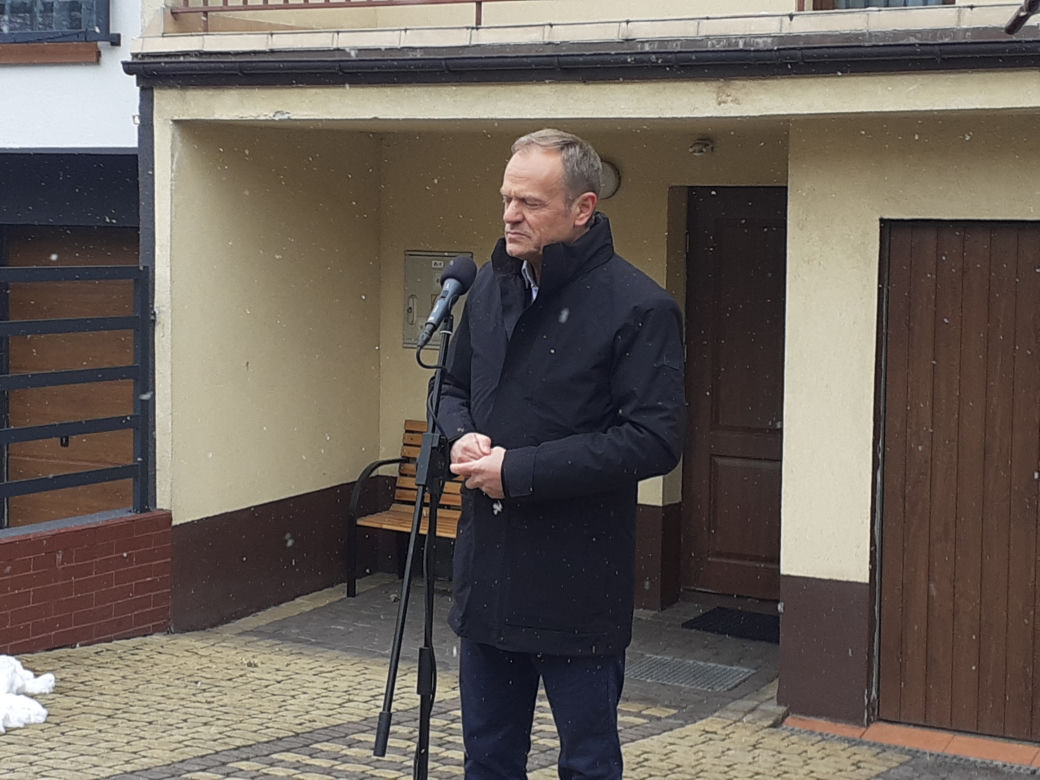 Donald Tusk z wizytą w Starachowicach