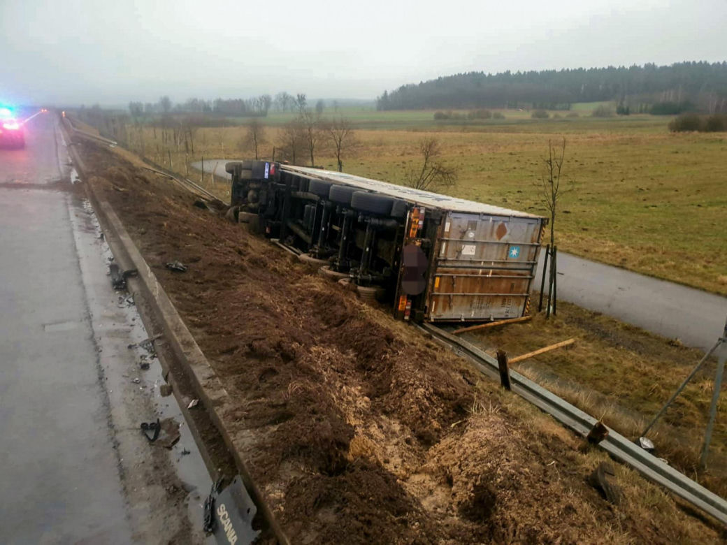 Tragiczny wypadek na obwodnicy Nidzicy. Zginął 35-latek