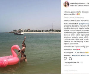 Wiktoria Gąsiewska na Instagramie