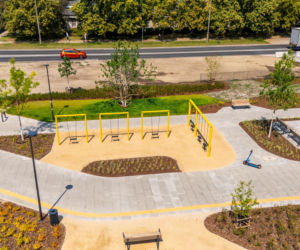 Park nad Południową Obwodnicą Warszawy w Warszawie