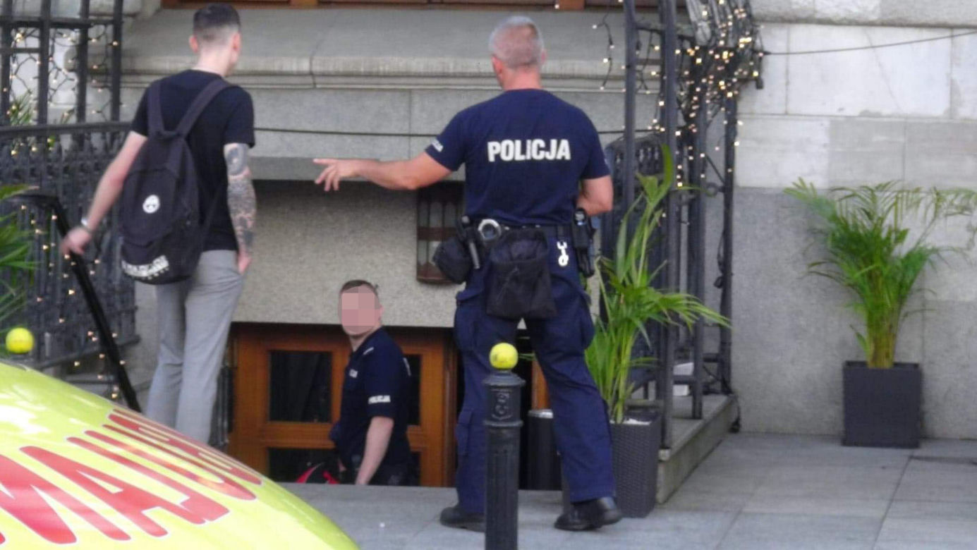 Horror. Atak Gruzinów z nożami w barze w Śródmieściu! Dwie osoby w szpitalu