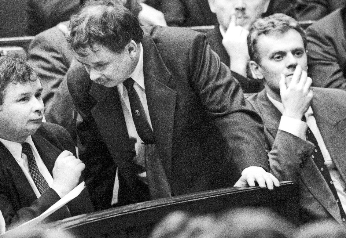 Takie były relacje Kaczyńskiego i Tuska