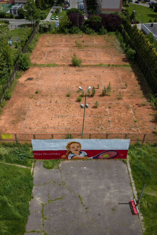 Mural poznańskiego artysty dla Mai Chwalińskiej