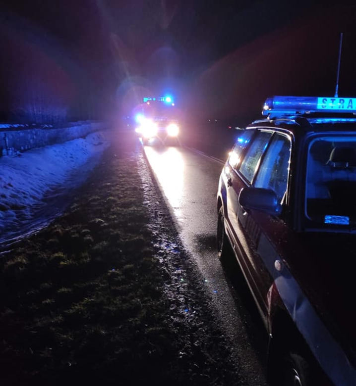 Wracali z balangi i roztrzaskali się na drzewie