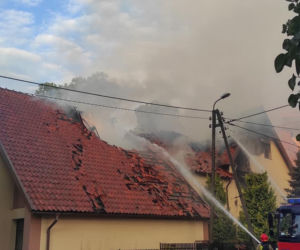 Tragiczny pożar plebanii w Nowym Stawie