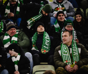 Lechia Gdańsk - Cracovia, zdjęcia kibiców z meczu 20. kolejki PKO BP Ekstraklasy