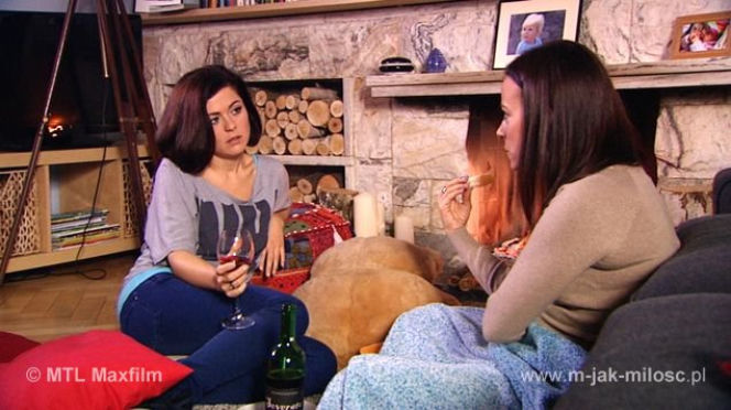 M jak MIŁOŚĆ odc. 987. Kinga (Katarzyna Cichopek), Madzia (Anna Mucha)