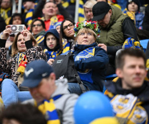 Arka Gdynia - Widzew Łódź: Zdjęcia kibiców i zawodników z meczu 25. kolejki PKO BP Ekstraklasy