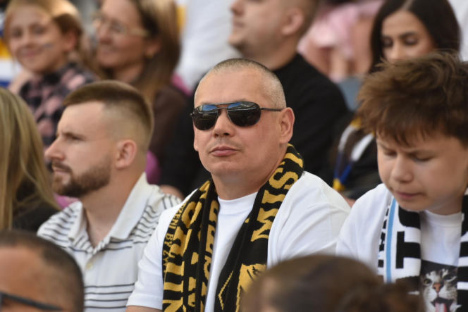PRES Grupa Deweloperska Toruń - Gezet Stal Gorzów: Zdjęcia kibiców z meczu 7. kolejki PGE Ekstraligi na Motoarenie