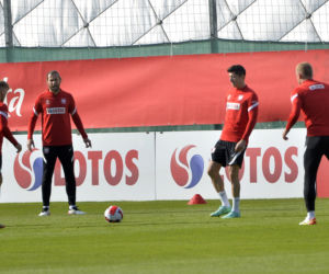 Trening reprezentacji na stadionie Legii
