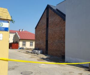 Niewybuch na placu budowy Regionalnego Centrum Edukacji i Pamięci w Tarnowie
