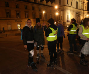 Nightskating po Warszawie