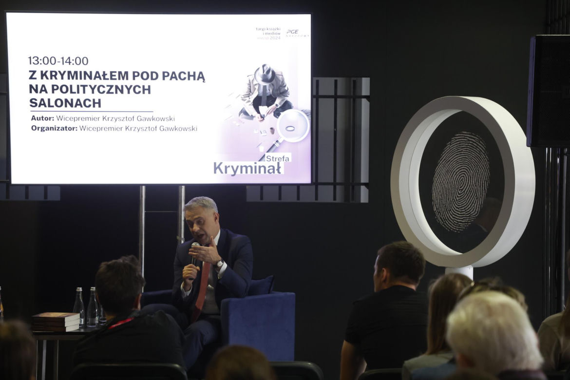 Krzysztof Gawkowski na Targach Książki i Mediów VIVELO 2024. Niecodzienna rozmowa z Janem Złotorowiczem