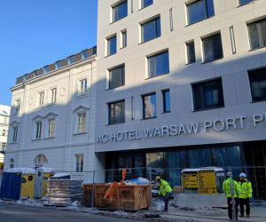 AC Hotel Warsaw Port Praski w budowie