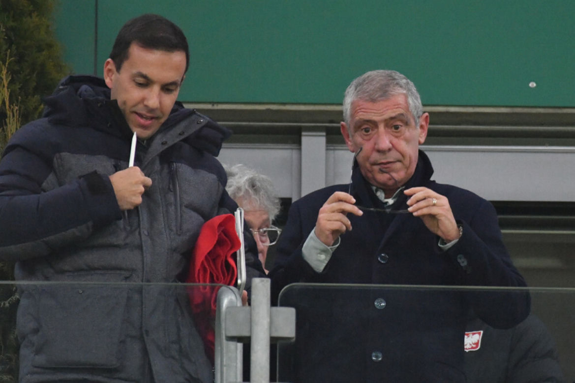 Fernando Santos pierwszy raz na meczu Ekstraklasy