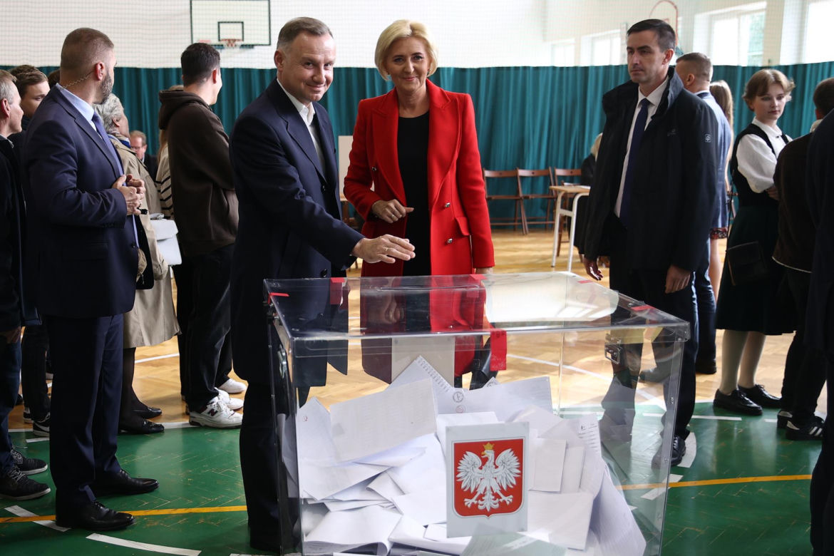 Aleksander i  Jolanta Kwaśniewscy