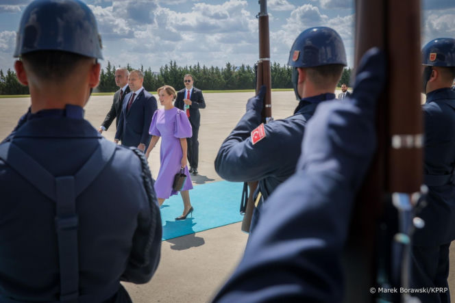 Marta Nawrocka w Turcji