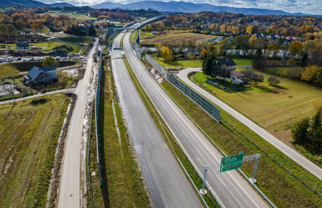 Trasa S1 z Dankowic do Bielska-Białej Hałcnowa jest już gotowa do użytkowania