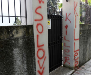 Płonęła włoska willa słynnego propagandysty Kremla. Na ścianach napisy Morderca