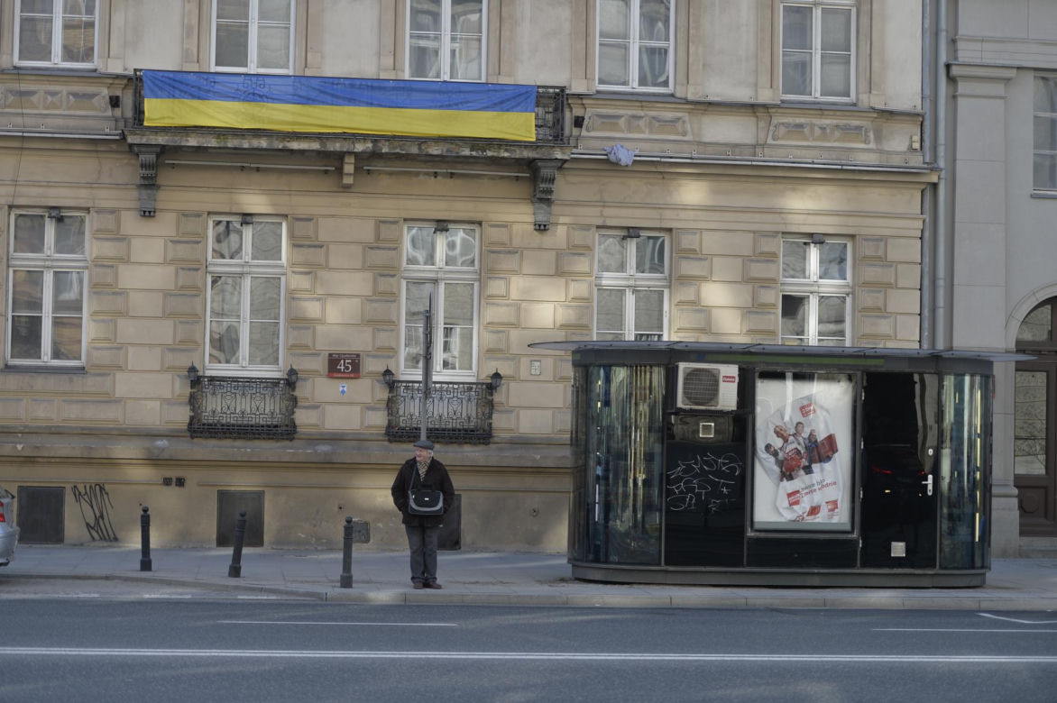 Warszawa w pierwszych dniach po rosyjskiej inwazji na Ukrainę