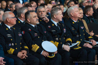 uroczyste palenie blach pod budowę trzeciej fregaty wielozadaniowej typu Miecznik