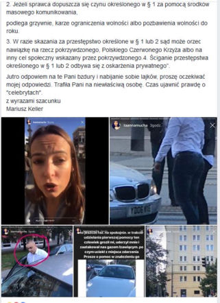Mariusz Keller - mężczyzna, który chce pozwać Annę Muchę