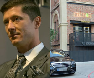 Robert Lewandowski, restauracja Nine's