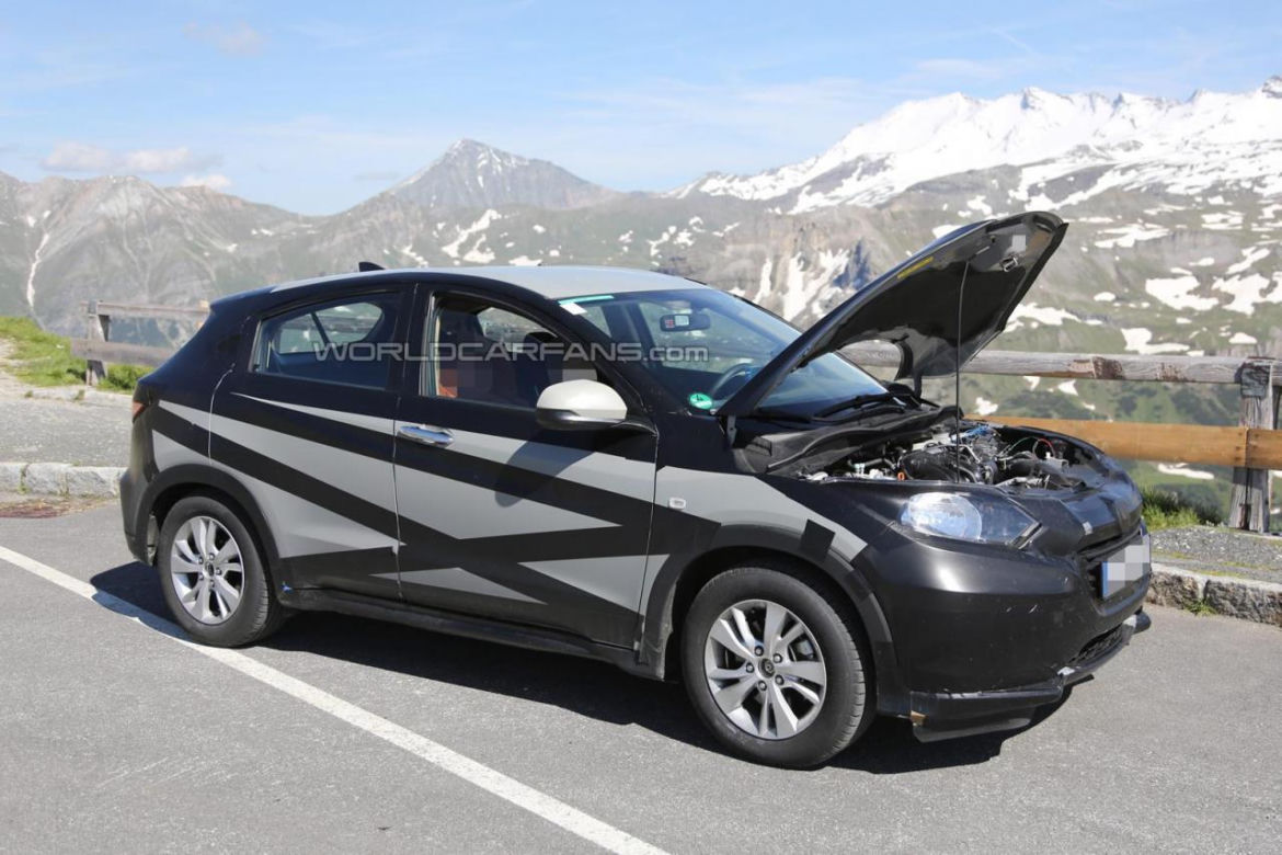 Honda HR-V - zdjęcia szpiegowskie