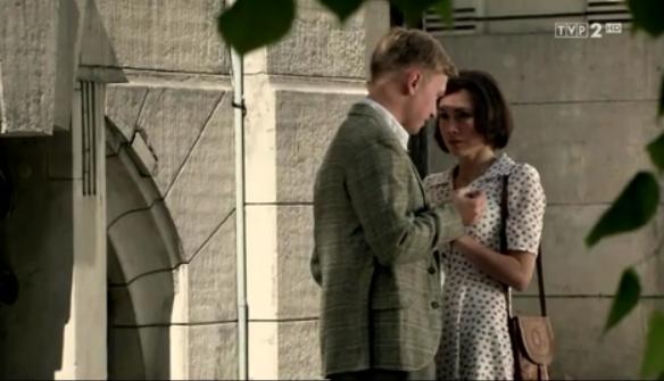 Czas honoru Powstanie 7 sezon odc. 2. Michał (Kuba Wesołowski), Celina (Olga Bołądź)