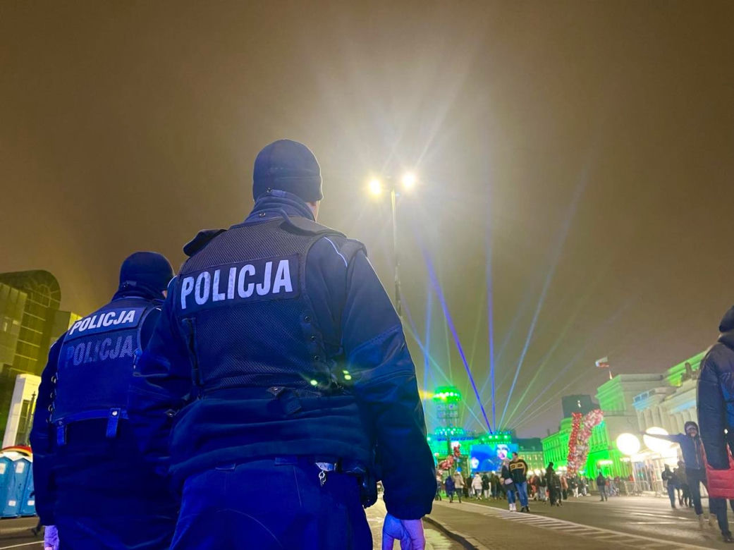 Finał WOŚP 2023. Policja strzeże bezpieczeństwa warszawiaków 