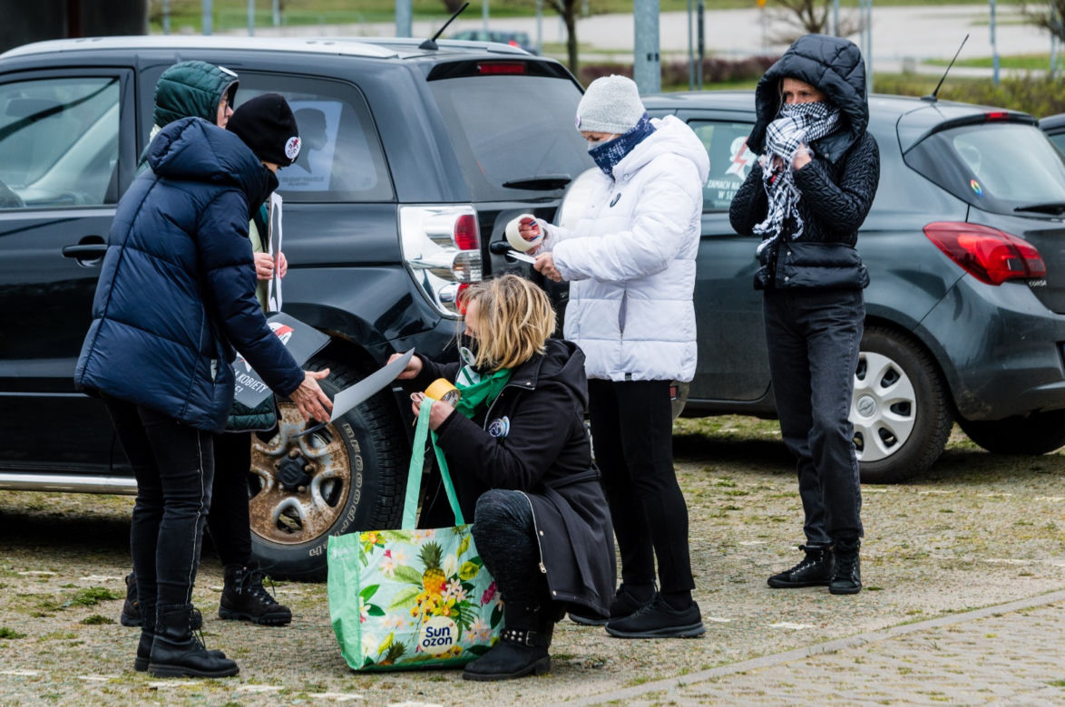 Strajk kobiet w Trójmieście. Awantura w centrum Gdańska