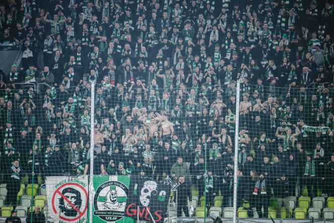 Lechia Gdańsk - Górnik Zabrze, zdjęcia kibiców i zawodników z meczu 18, kolejki PKO BP Ekstraklasy