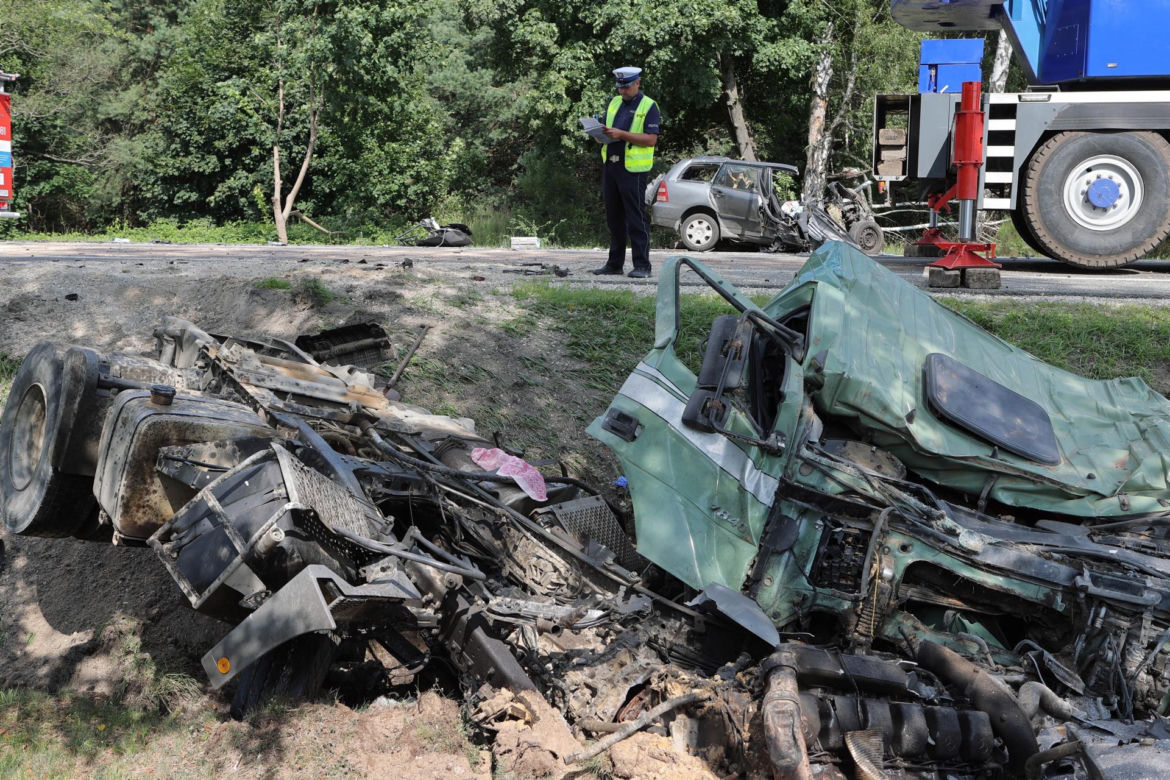 Widok małych zmasakrowanych ciał był przerażający