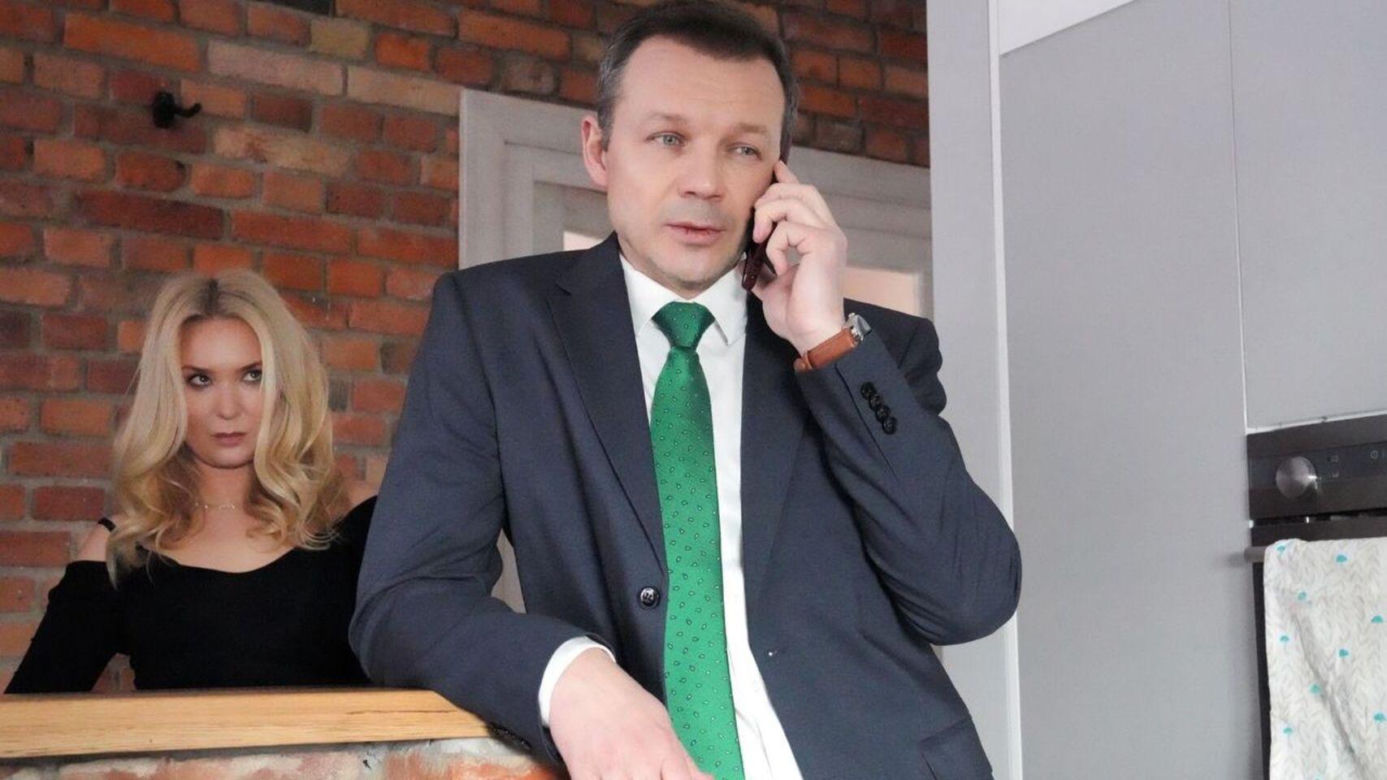 Barwy szczęścia odc. 3197. Karolina (Marta Dąbrowska), Bruno (Lesław Żurek)