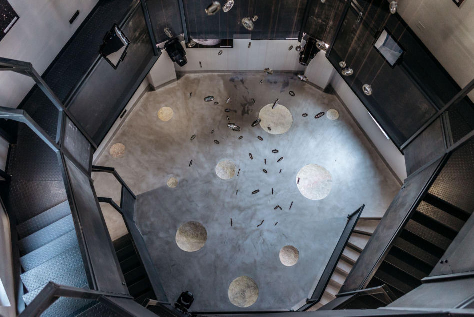 Wnętrze Obserwatorium Astronomicznego w Tymcach