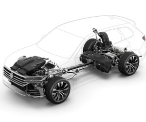 2018 Volkswagen Touareg - szczegóły konstrukcji
