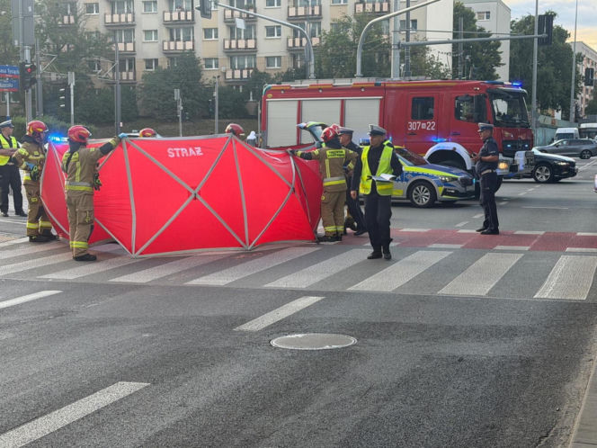 Śmiertelne potrącenie rowerzysty