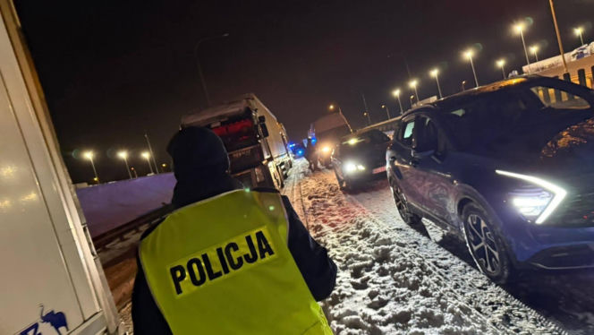 Historyczny korek na s7