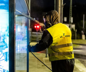 Koronawirus w Trójmieście. Tak zabijają zarazę na ulicach [ZDJĘCIA]
