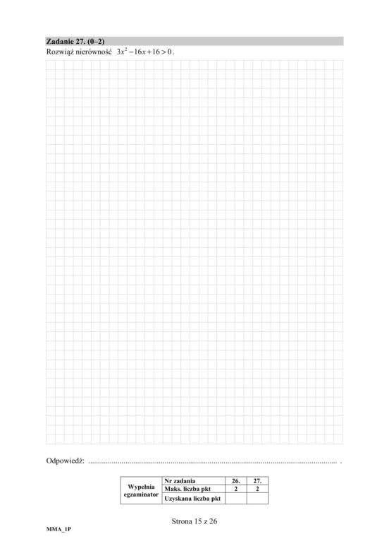 ARKUSZE CKE - Matura matematyka - poziom podstawowy 2019 - co było na maturze z matematyki?