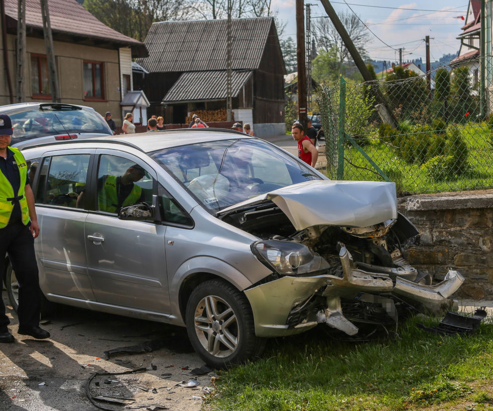 Wypadek w Łapszach Niżnych
