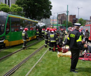 Poznań: Zderzenie dwóch tramwajów