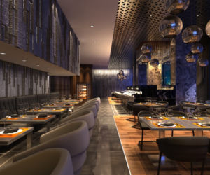 STARDUST - Projekt wnętrza restauracji.