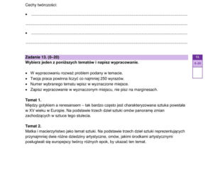 Matura historia sztuki 2026. Arkusze CKE i odpowiedzi 13.05.2026