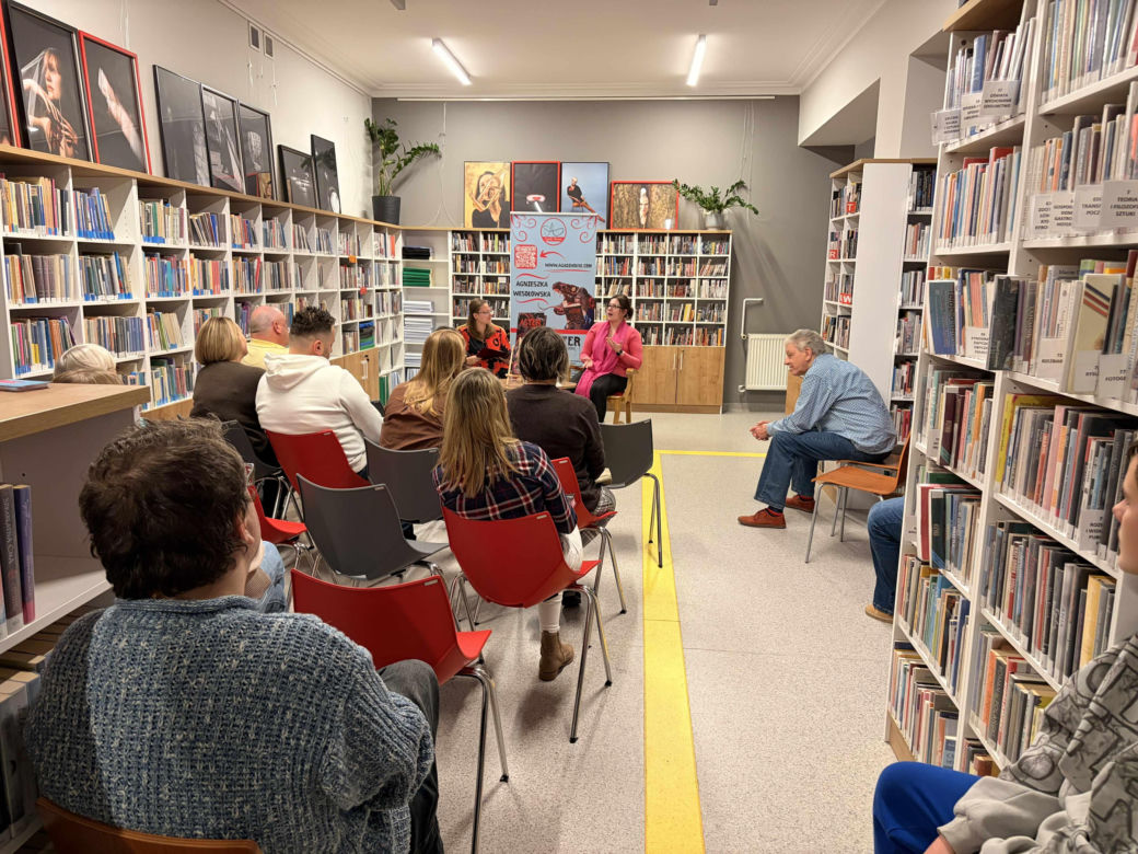 Spotkanie autorskie z Agnieszką Wesołowską w Grudziądzu