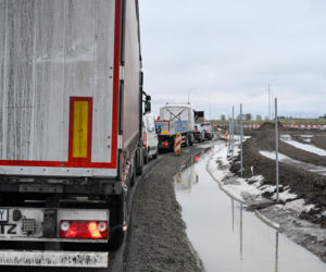 Karwice, zalana trasa S6