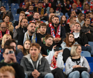 Tak kibice Wisły Kraków bawili się na trybunach. Znajdź się na zdjęciach