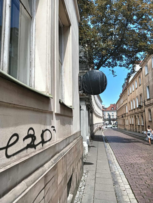 Kawowy ślad w centrum Warszawy