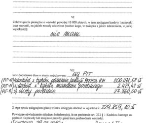 Oświadczenie