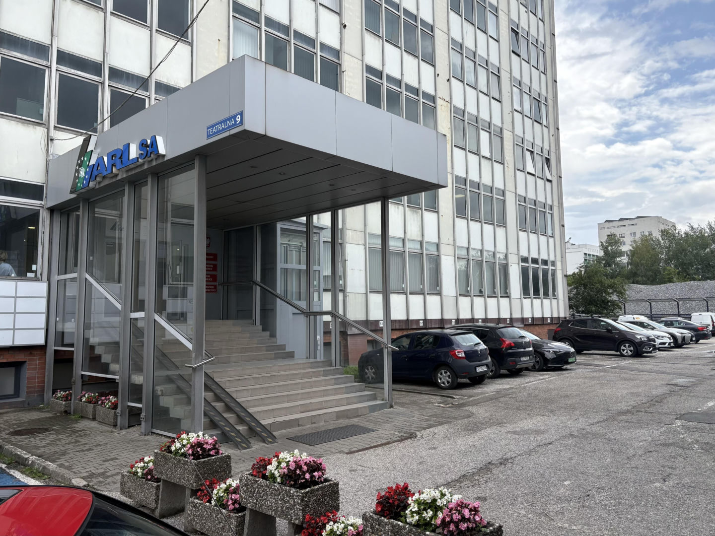Budynek przy Teatralnej 9 w Sosnowcu - widok przed remontem